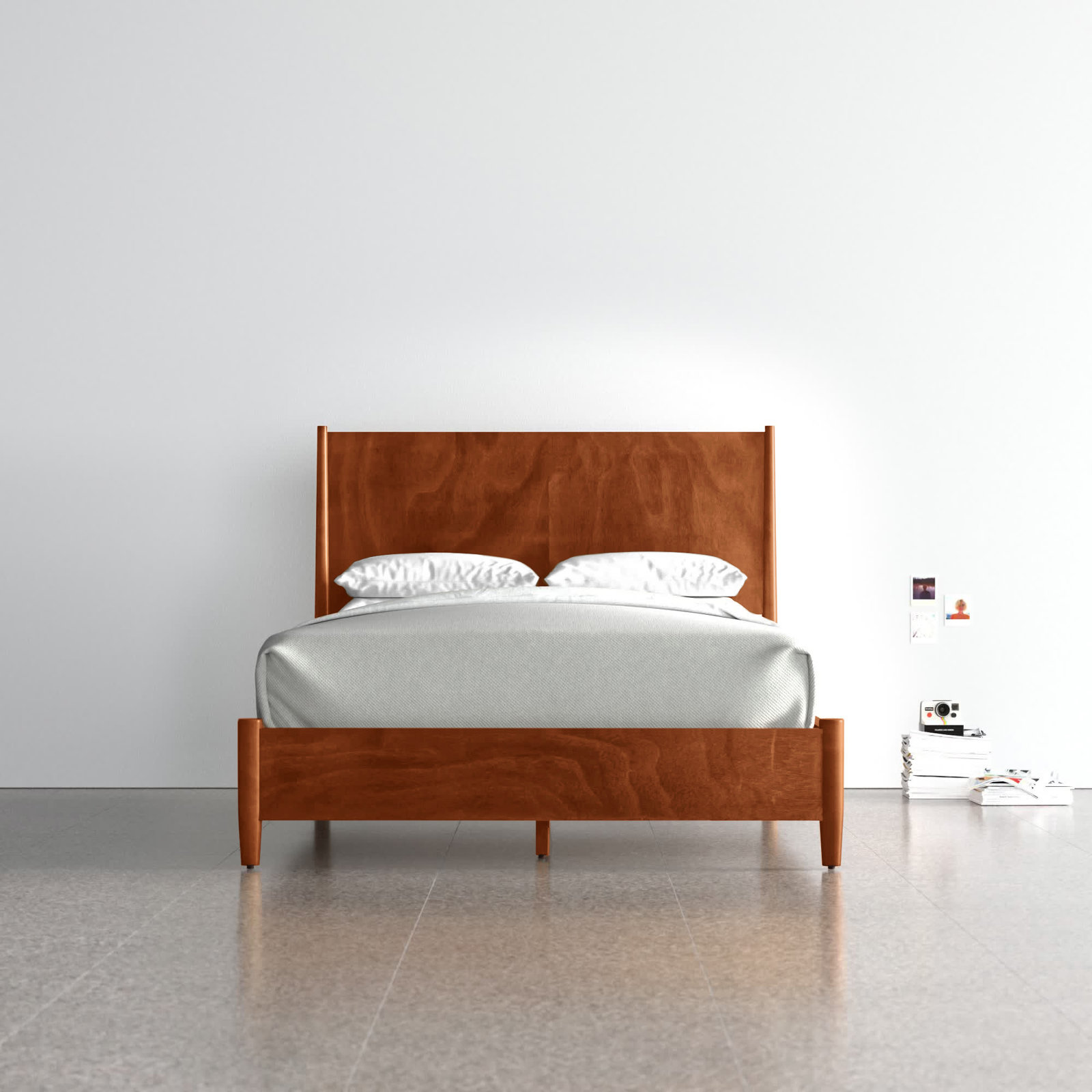Williams Mahogany Bed, Full, Chestnut