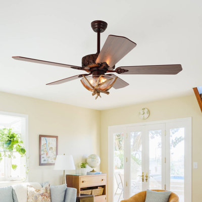  52'' Ceiling Fan With Light Kit