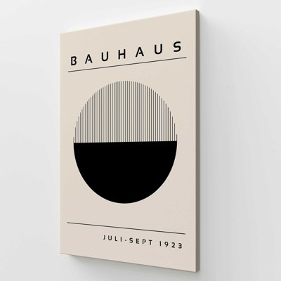 Impression éclipse de géométrie du Bauhaus