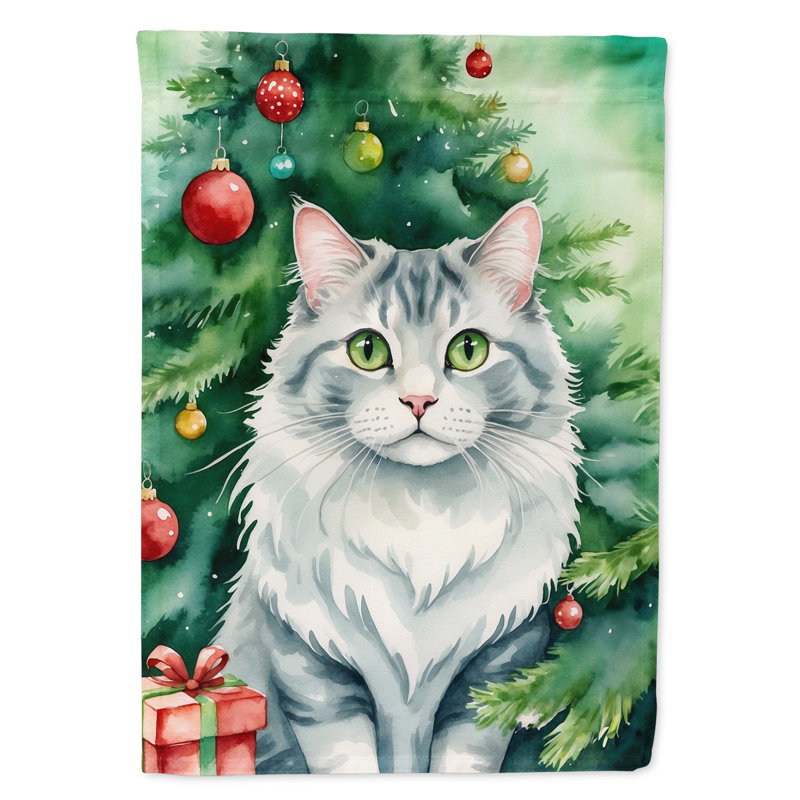 Drapeau de jardin Pixie Bob, American Curl