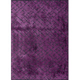 Rapture Purple/Gray Luxury Area Rug