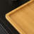 Bamboo Serving Tray with Built-in Wireless Charger, Dual Compartment Organizer Decor Tray for Bedroom Bedside-2097951144