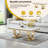 Rectangle Marble Coffee Table With Stainless Steel Base-2017757578-2017757579