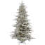 Sierra Lighted Artificial Fir Christmas Tree-1930950834