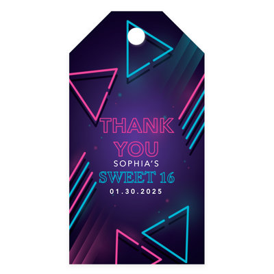 Paper Birthday Thank You Cards