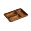 Alpen Home Flaherty Wood Divided Serving Dish
