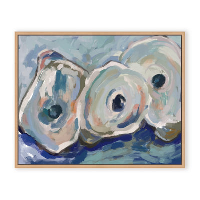 Coastal Retreat Pearlescent Elegance: Oyster Abstract