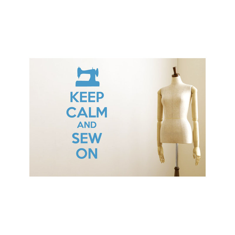 Wall Decal, Blue, Medium