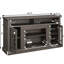 Meuble télé classique pour téléviseur de 65 po ou moins avec espace de rangement ouvert et fermé Classic Classic-130783941-130783943