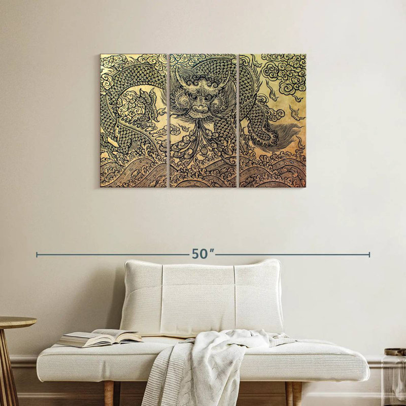 Brampt Legendary Dragon, 24" H x 38" W