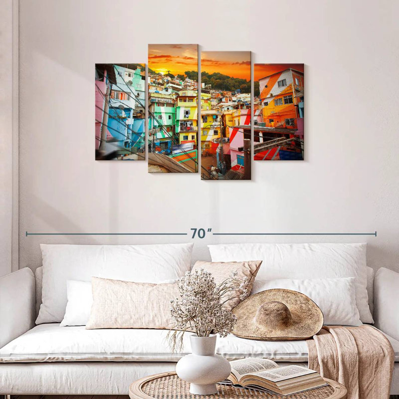Nicci Rio De Janeiro Favela, 27" H x 43" W