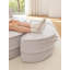 Fauteuil demi-tonneau rembourré avec repose-pieds-1393004081