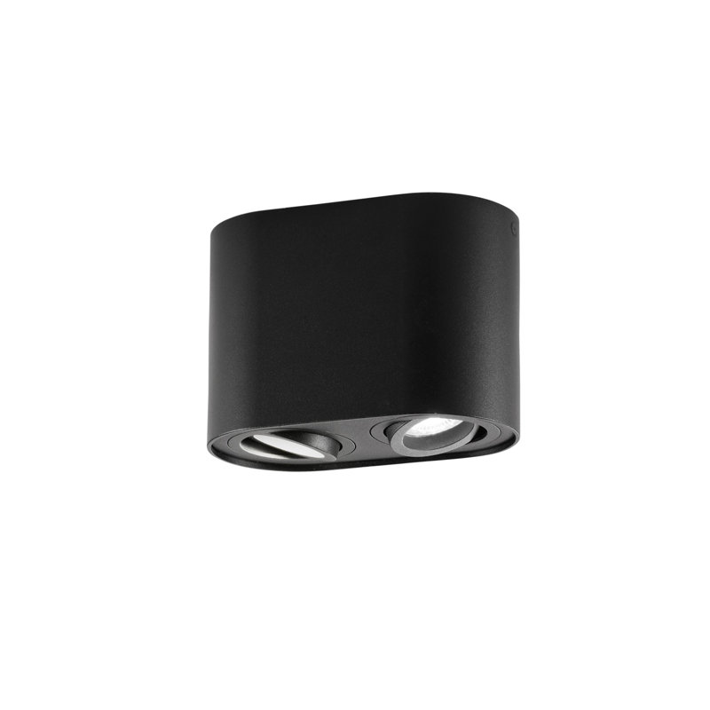 Flush Mount, Black