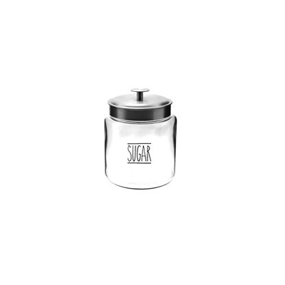 Anchor Hocking 96-Ounce Sugar Montana Jar with Stainless Steel Lid