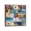 Surf City by Charlie Carter - Floater Frame Painting on Canvas-1122784052-1122784055