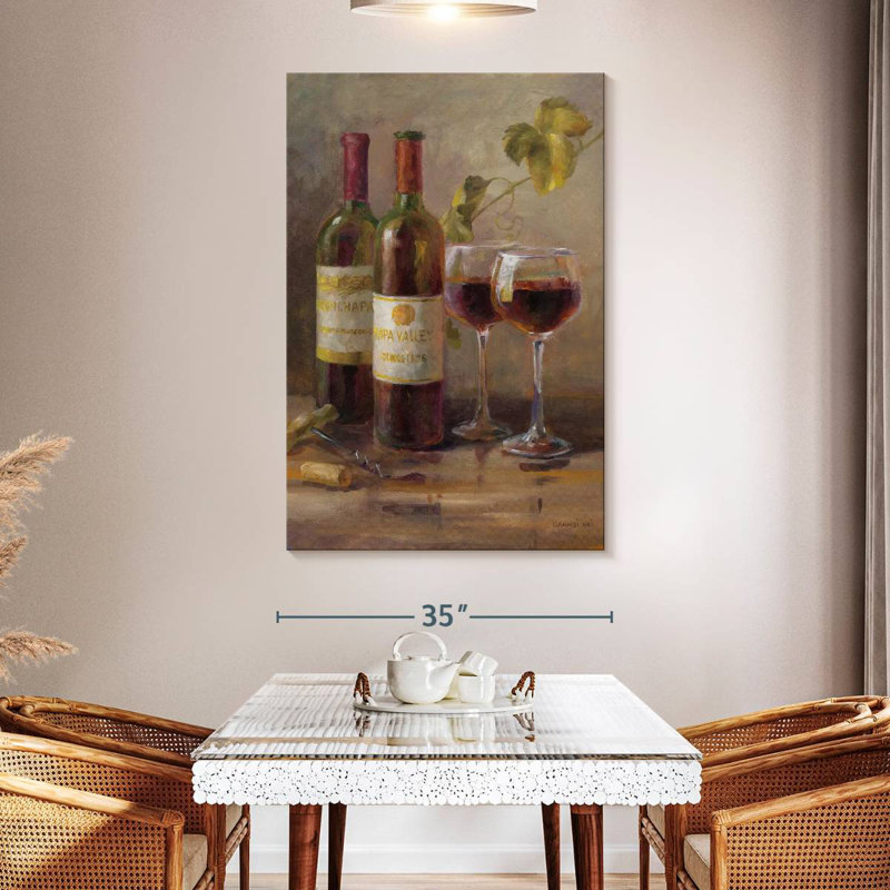 Yarlin Opening The Wine, 51" H x 34" W