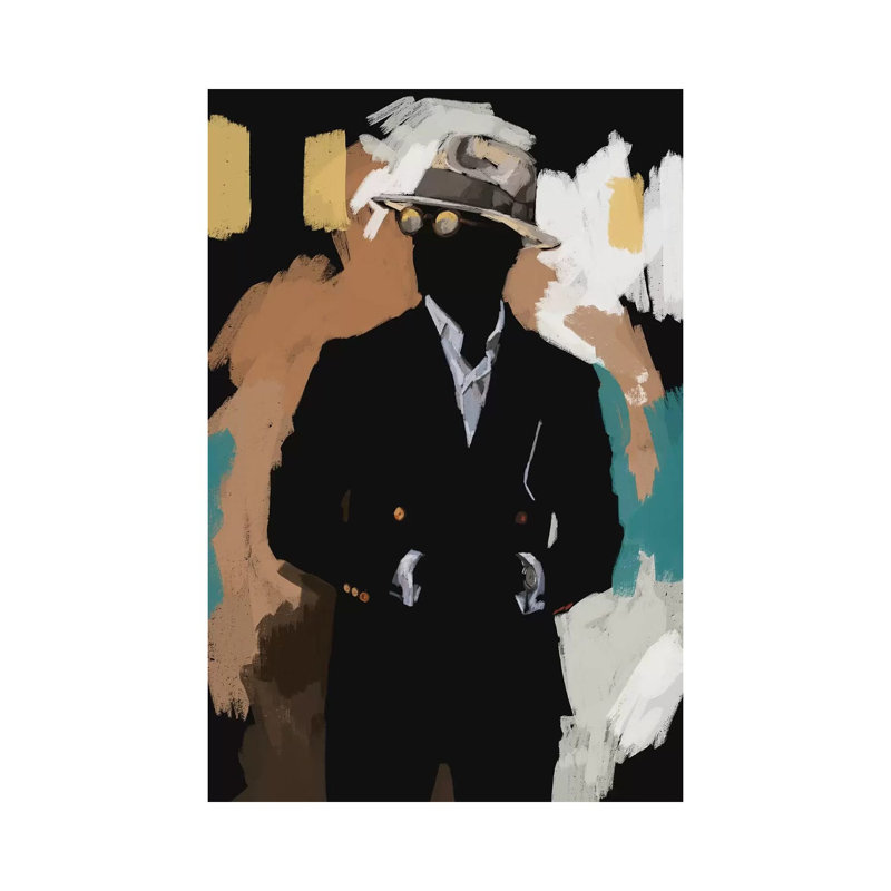 New Suit - Painting on Canvas, Wrapped Canvas, 101.6cm H x 66.04cm W x 3.81cm D