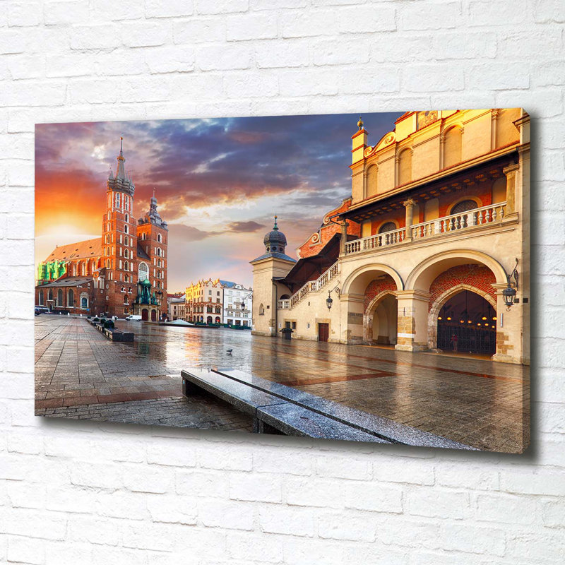 Cracow, Poland - Wrapped Canvas Print