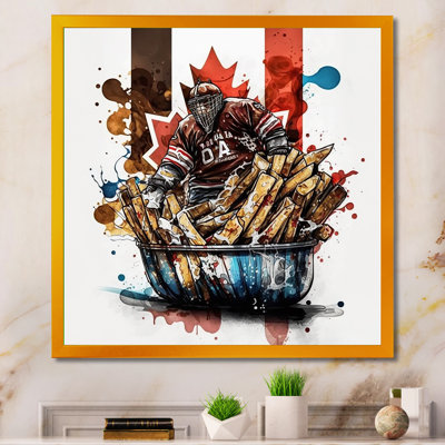 «But Tender In Poutine I», impression sur toile