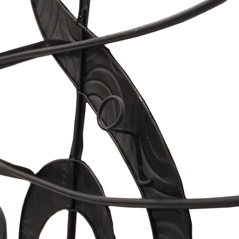 Traditional Entertainment Wall Decor on Metal