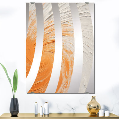 Minimal Spiral - Miroir mural abstrait moderne en spirale MIR137937
