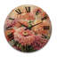 Horloge murale surdimensionnée Zinnias-2014342009