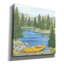  «Kayak At The Lake» par Deb Strain, art mural sur toile, 26 po x 26 po-1118458770