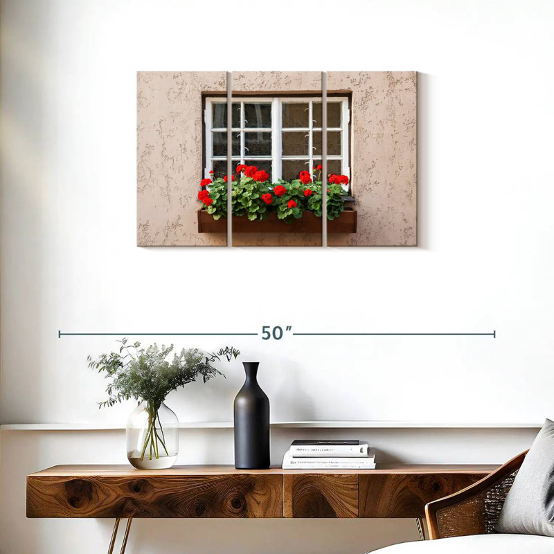Lilie Window Flower, 20" H x 33" W