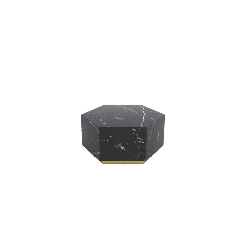 Table basse Zahil, Noir