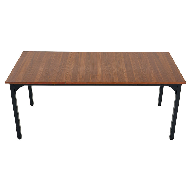 Table de salle à manger rectangulaire en bois pour 6 à 8 personnes (table seulement)