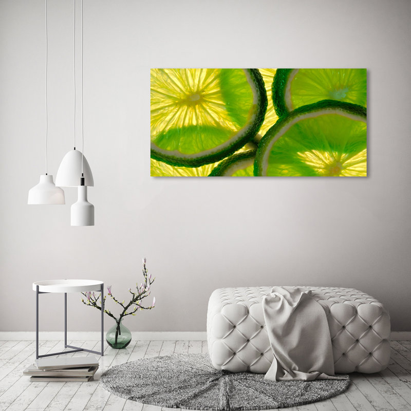 Lime - Wrapped Canvas Print
