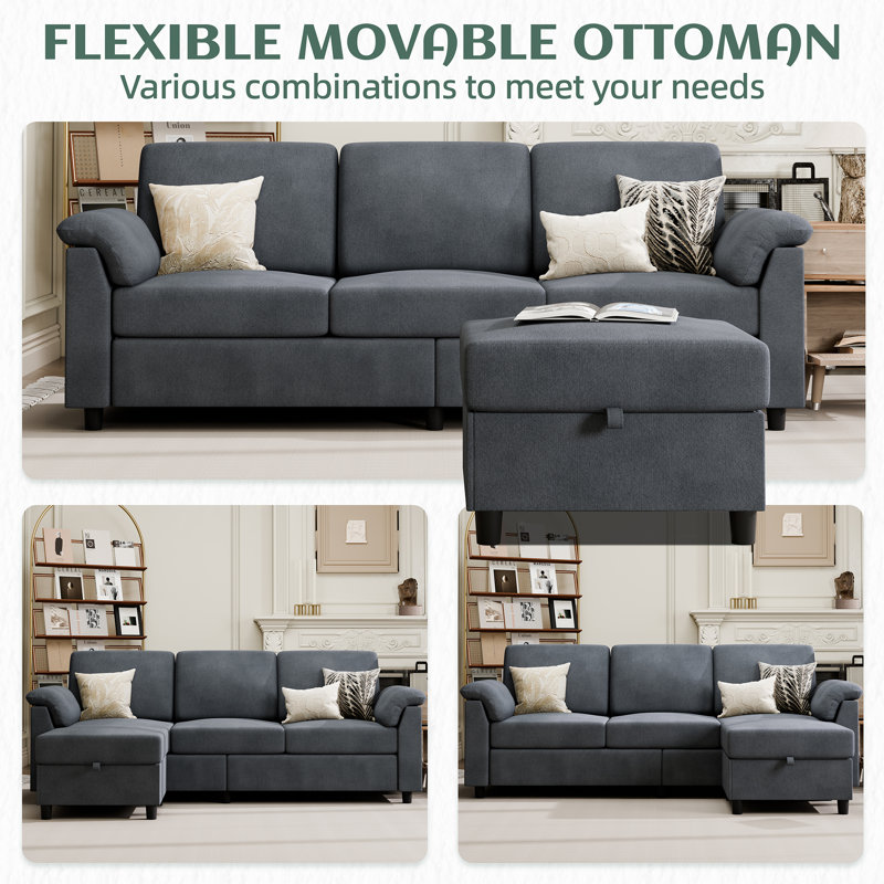 Ashleh 2 - Piece Upholstered Reclining Sectional
