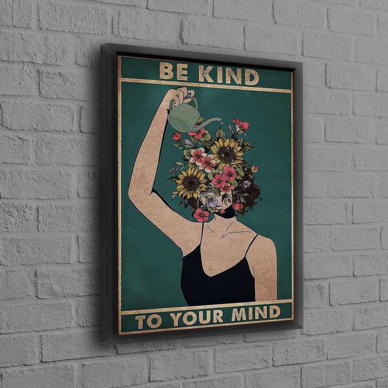 Print on Canvas, Framed Print without Mat, Black, 30 cm H x 20 cm W