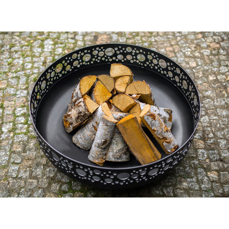 Sundberg Round Steel Wood Burning Smokeless Fire Ring