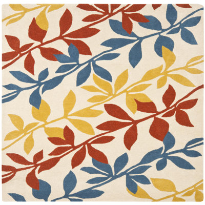 Avayah Soho Hand Tufted Wool And Viscose Floral Rug