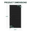 Barrière d'intimité en aluminium 6 pi H (sans les poteaux)-118606653-121450069