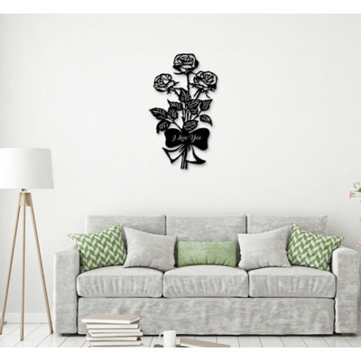 Plants & Flowers Wall Decor on Metal