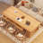 Rectangular Solid Wood desks-107394011