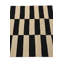Tapis noir et blanc Jessen