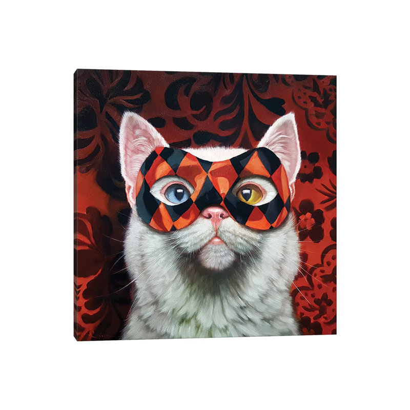 Enigma 1 Piece Wrapped Canvas Wall Art, 45.72 cm H x 45.72 cm W x 3.175 cm D