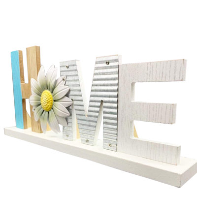 Bilgi Hand Finishing Letter Block Decorative Object