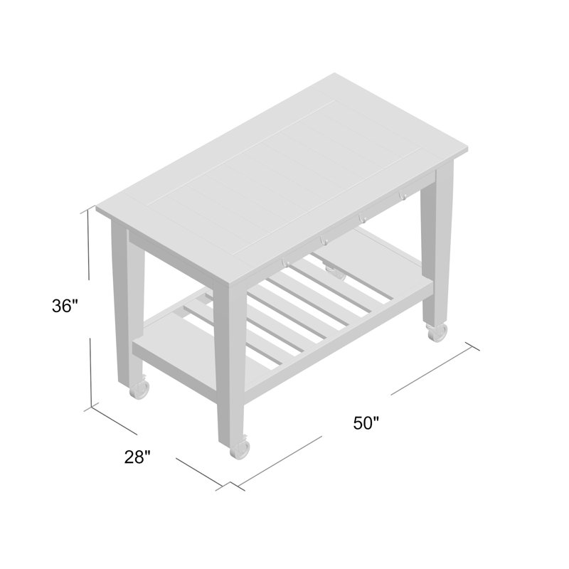 Sevenoaks Wood Kitchen Cart