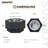 Sunjoy 28 Inch Extra Tall Hexagonal Smokeless Fire Pit with Removable Ash Pan, Portable Wood Burning Outdoor Fireplace with PVC Weather Cover & Fire Poker, Ideal for Patio, Camping & Backyard, Black-93590394