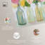 Art floral sur toile en bouteille-115108655-115108661