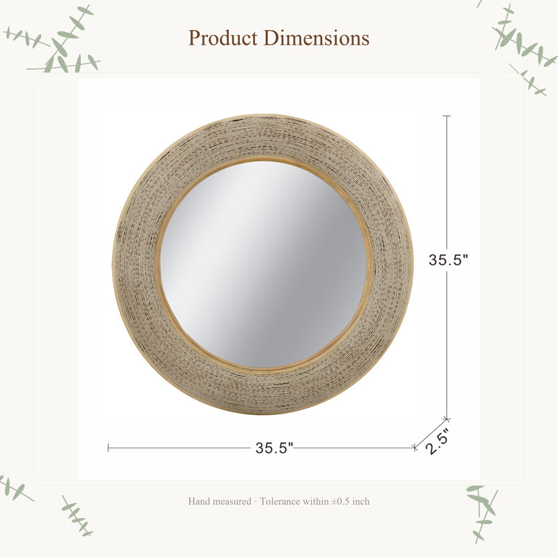 Miroir décoratif 35,5 po