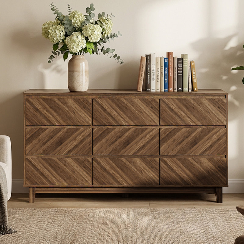 59'' W 9-Drawer Dresser