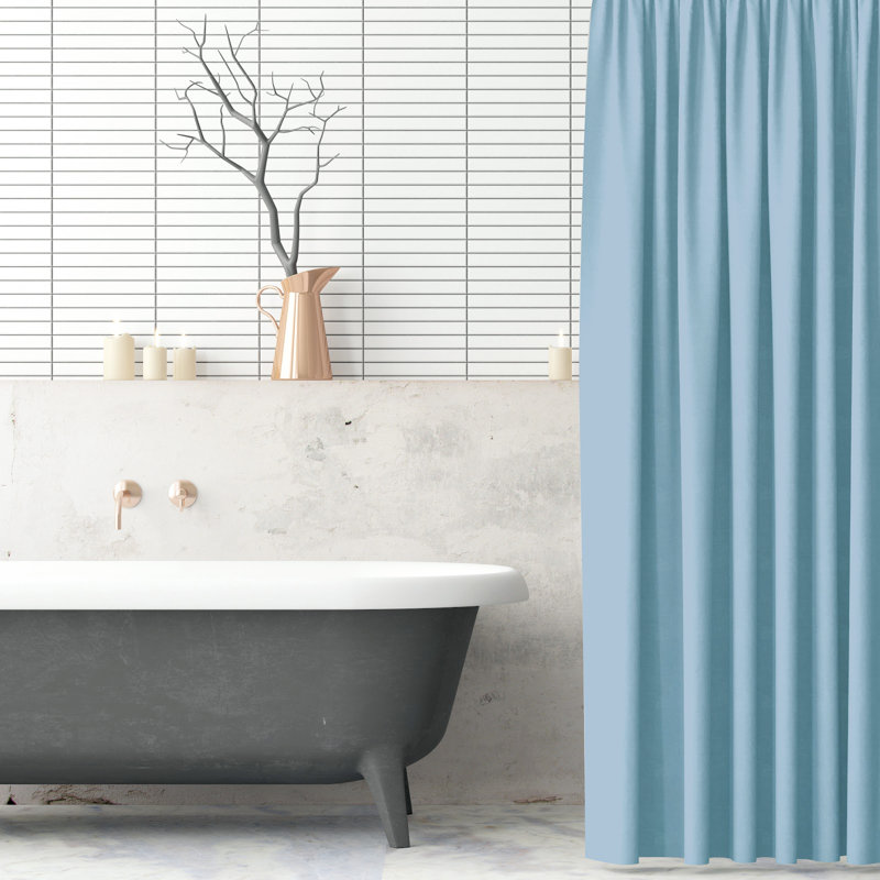 Shower Curtain, Sky Blue