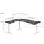 Bureau pour travailler debout en L Hansel-1333091543