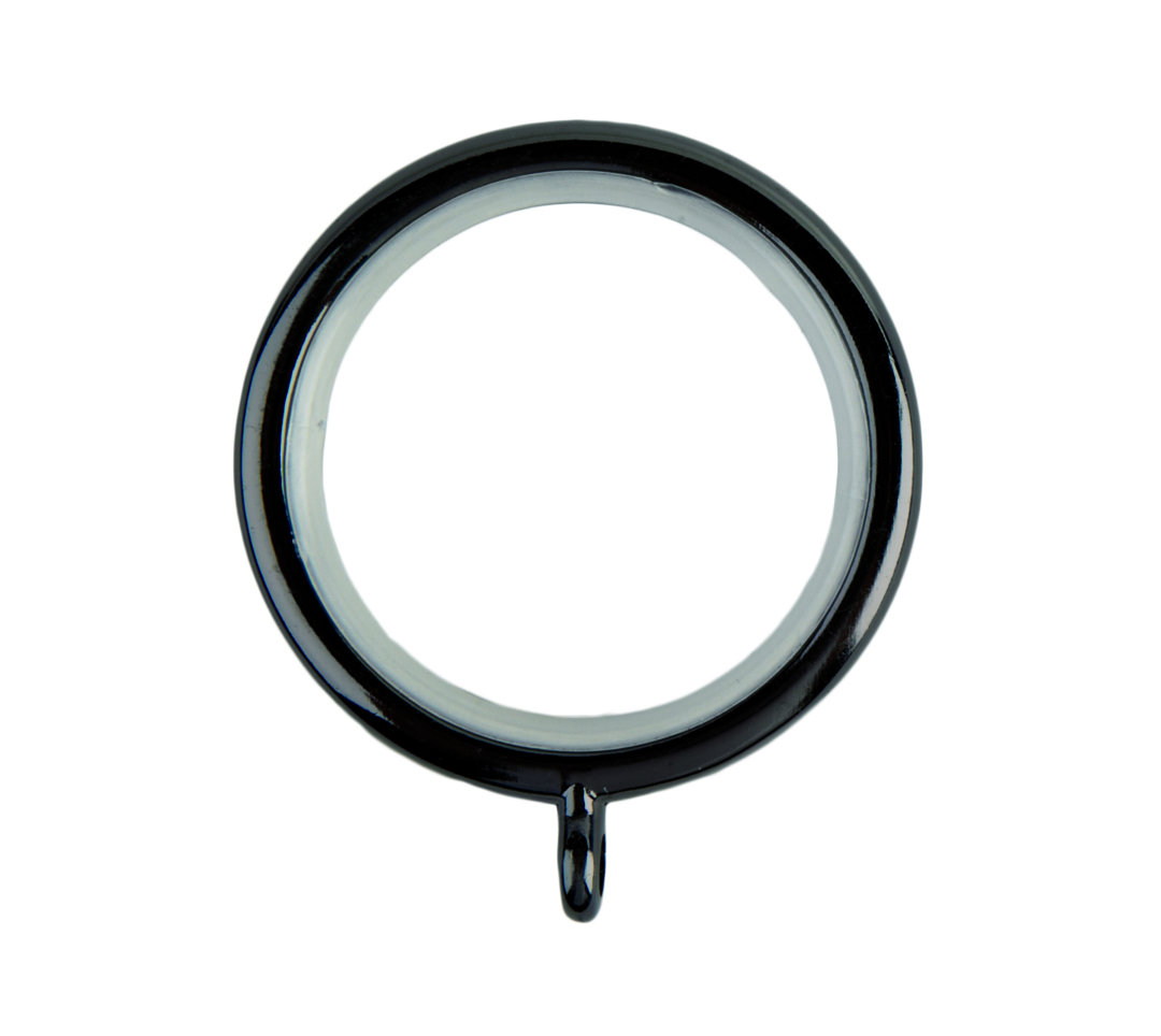 Metal Curtain Pole Set with Rings 28mm with Trumpet Finial