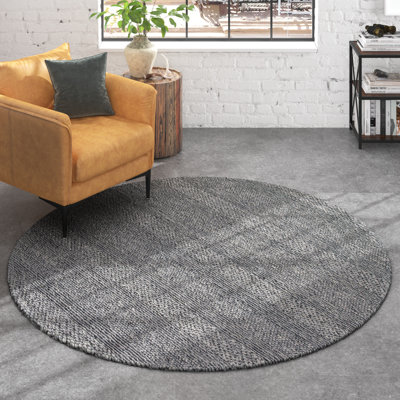 Tapis gris foncé Adelle
